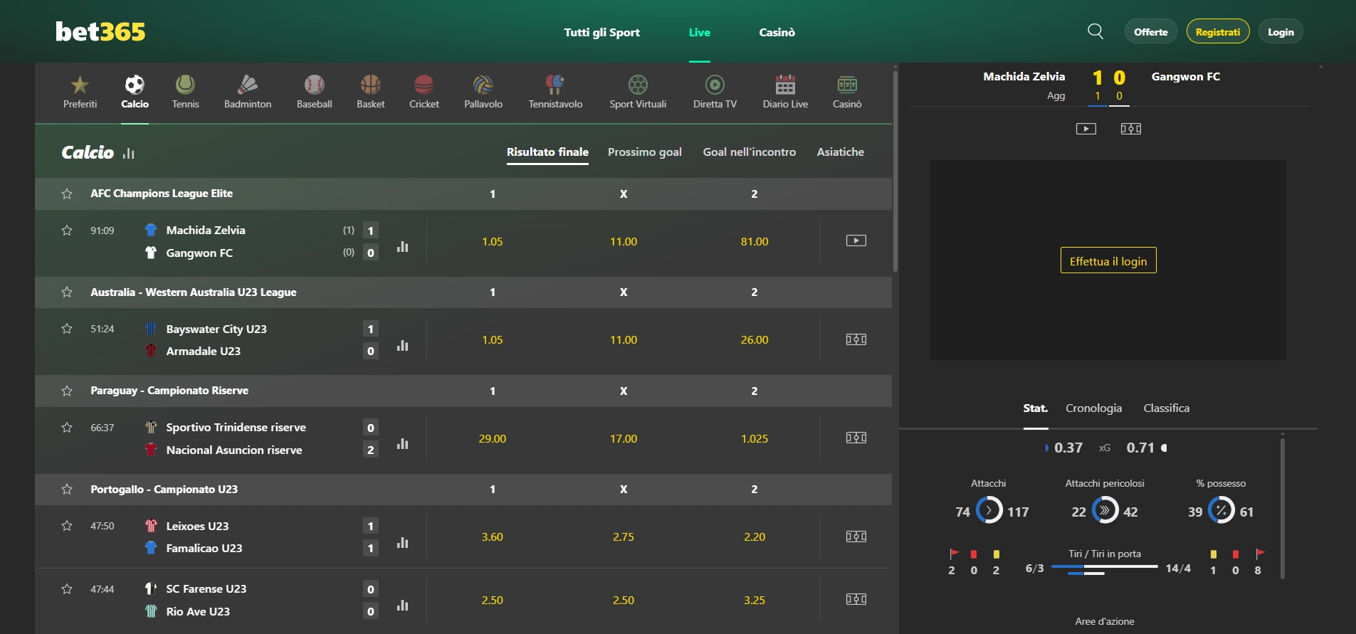 Bet365 Live